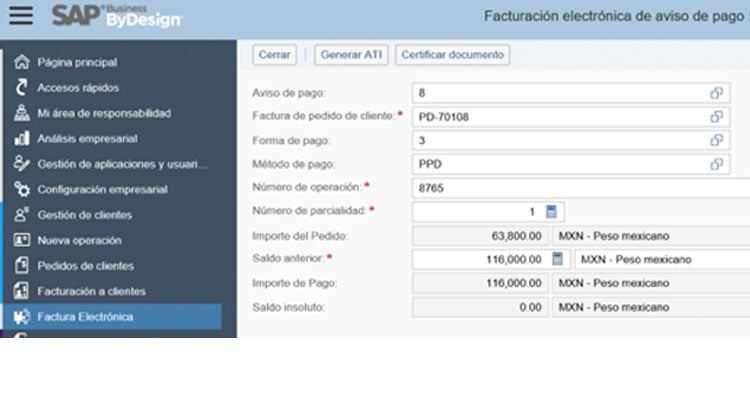 Certificacion avisos de pago