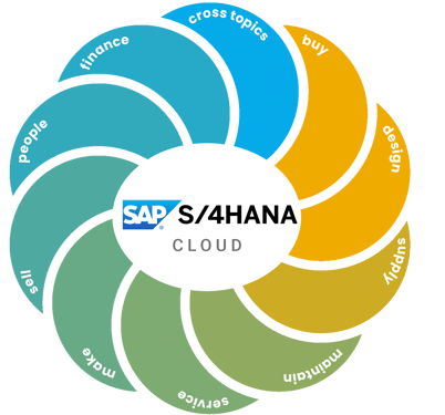 SAP S4HANA modulos sin