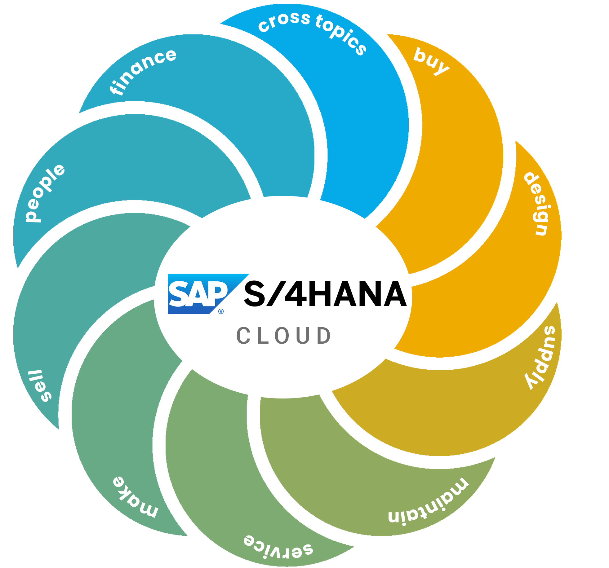 SAP S4HANA modulos sin